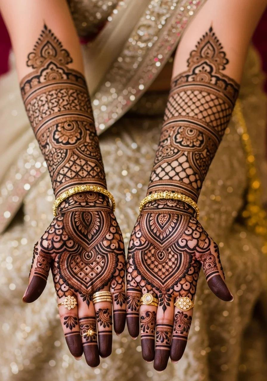 Bridal mehendi designs
