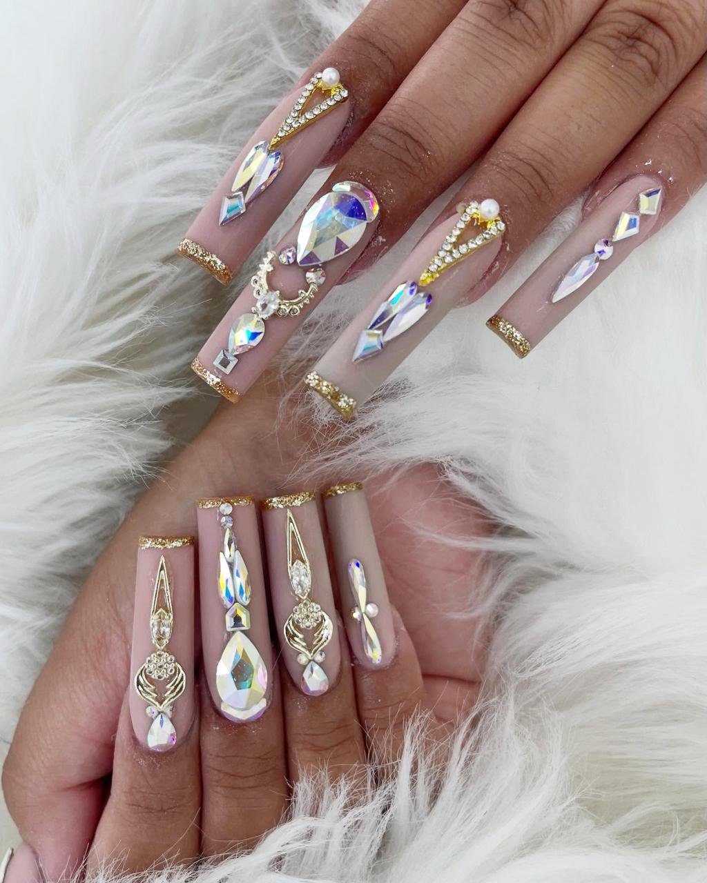 Designer nail extensions
